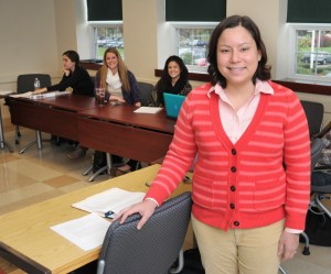 Karin Lin-Greenberg in classroom